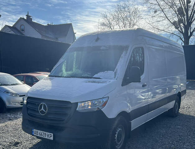 Белый Мерседес Sprinter, объемом двигателя 3 л и пробегом 24 тыс. км за 43000 $, фото 1 на Automoto.ua
