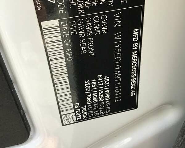 Білий Мерседес Sprinter, об'ємом двигуна 2.99 л та пробігом 380 тис. км за 52954 $, фото 54 на Automoto.ua