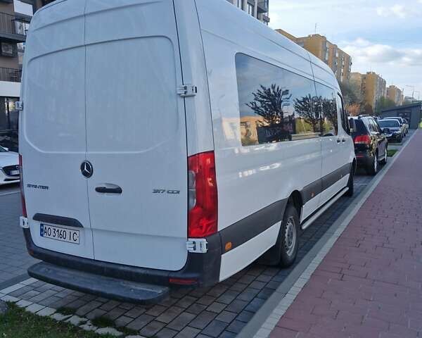 Белый Мерседес Sprinter, объемом двигателя 1.95 л и пробегом 316 тыс. км за 39400 $, фото 14 на Automoto.ua