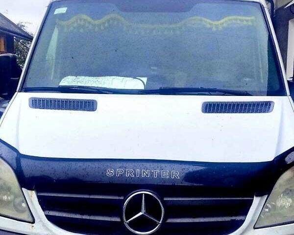 Белый Мерседес Sprinter, объемом двигателя 2.2 л и пробегом 517 тыс. км за 10000 $, фото 6 на Automoto.ua