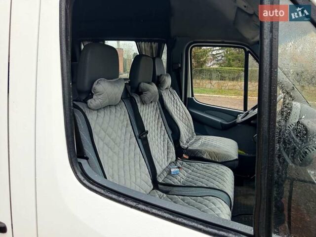Белый Мерседес Sprinter, объемом двигателя 2.2 л и пробегом 465 тыс. км за 9200 $, фото 9 на Automoto.ua
