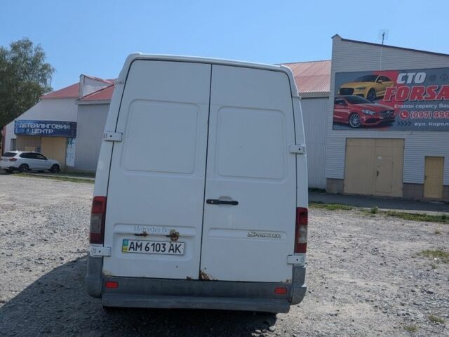 Білий Мерседес Sprinter, об'ємом двигуна 2.2 л та пробігом 345 тис. км за 5799 $, фото 3 на Automoto.ua