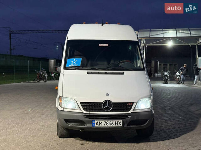 Білий Мерседес Sprinter, об'ємом двигуна 2.2 л та пробігом 670 тис. км за 9500 $, фото 2 на Automoto.ua