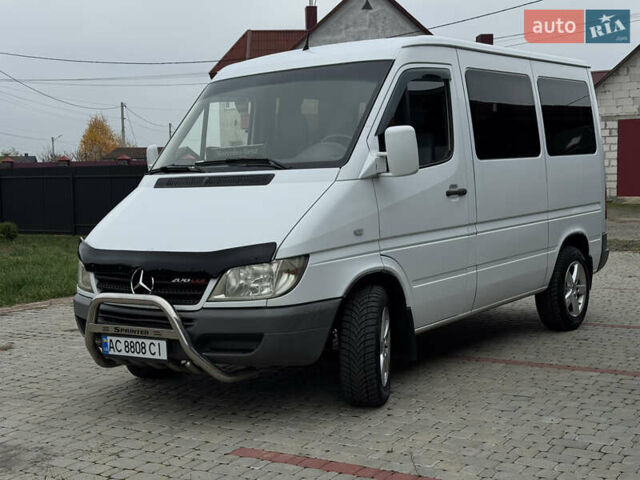 Белый Мерседес Sprinter, объемом двигателя 2.2 л и пробегом 380 тыс. км за 8700 $, фото 12 на Automoto.ua