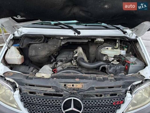 Белый Мерседес Sprinter, объемом двигателя 2.7 л и пробегом 665 тыс. км за 13200 $, фото 15 на Automoto.ua