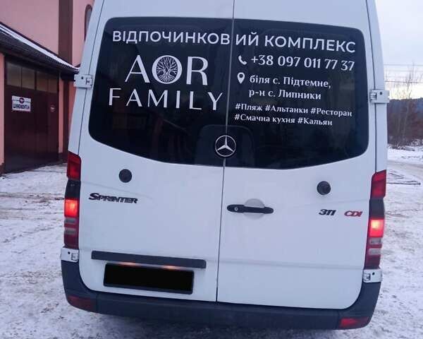 Білий Мерседес Sprinter, об'ємом двигуна 2.15 л та пробігом 570 тис. км за 11200 $, фото 3 на Automoto.ua