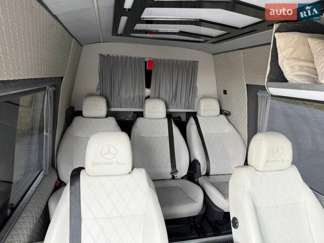 Белый Мерседес Sprinter, объемом двигателя 2.2 л и пробегом 770 тыс. км за 18000 $, фото 6 на Automoto.ua