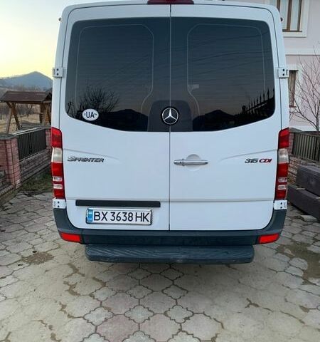 Білий Мерседес Sprinter, об'ємом двигуна 2.15 л та пробігом 375 тис. км за 17700 $, фото 1 на Automoto.ua