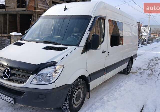 Белый Мерседес Sprinter, объемом двигателя 2.2 л и пробегом 780 тыс. км за 17518 $, фото 6 на Automoto.ua