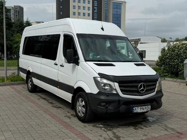 Белый Мерседес Sprinter, объемом двигателя 3 л и пробегом 493 тыс. км за 29500 $, фото 15 на Automoto.ua