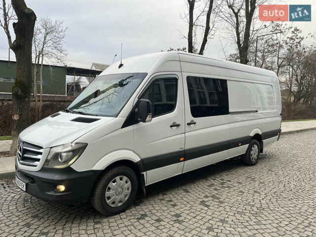 Белый Мерседес Sprinter, объемом двигателя 3 л и пробегом 585 тыс. км за 28500 $, фото 39 на Automoto.ua