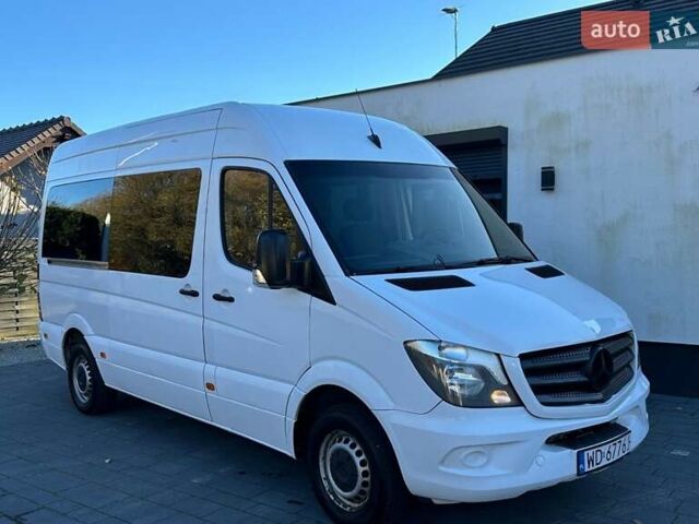 Белый Мерседес Sprinter, объемом двигателя 2.2 л и пробегом 285 тыс. км за 16500 $, фото 6 на Automoto.ua