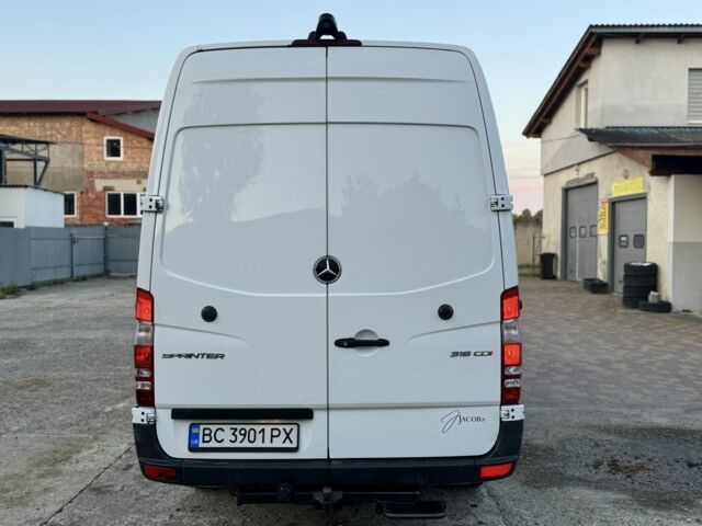 Белый Мерседес Sprinter, объемом двигателя 2.1 л и пробегом 350 тыс. км за 20999 $, фото 20 на Automoto.ua