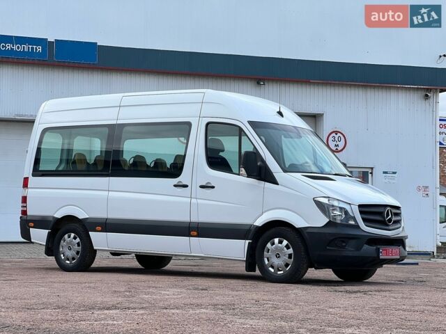 Белый Мерседес Sprinter, объемом двигателя 2.2 л и пробегом 313 тыс. км за 21850 $, фото 18 на Automoto.ua