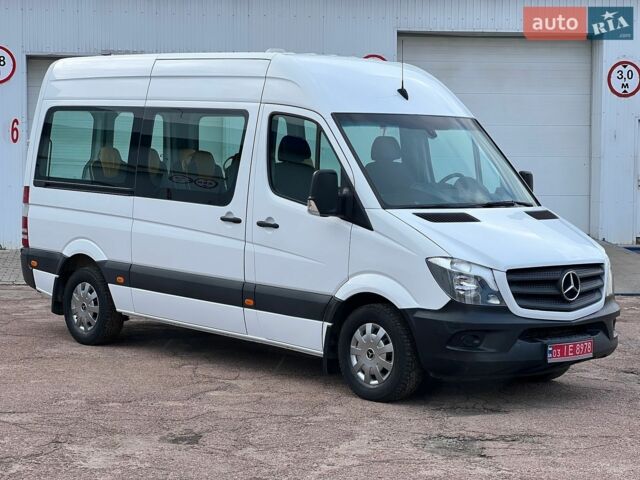 Белый Мерседес Sprinter, объемом двигателя 2.2 л и пробегом 313 тыс. км за 21850 $, фото 19 на Automoto.ua