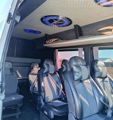 Белый Мерседес Sprinter, объемом двигателя 2.2 л и пробегом 555 тыс. км за 34500 $, фото 18 на Automoto.ua