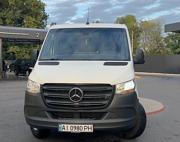 Белый Мерседес Sprinter, объемом двигателя 3 л и пробегом 137 тыс. км за 39500 $, фото 1 на Automoto.ua