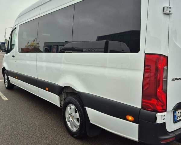 Білий Мерседес Sprinter, об'ємом двигуна 3 л та пробігом 490 тис. км за 41978 $, фото 1 на Automoto.ua
