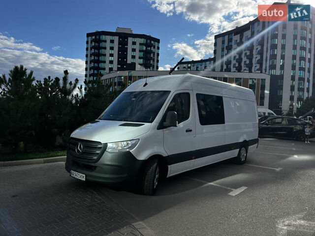 Белый Мерседес Sprinter, объемом двигателя 2.14 л и пробегом 307 тыс. км за 33900 $, фото 6 на Automoto.ua