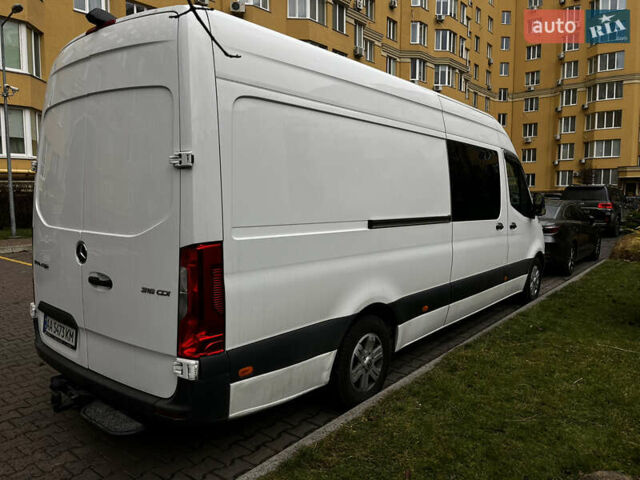 Белый Мерседес Sprinter, объемом двигателя 2.14 л и пробегом 308 тыс. км за 29500 $, фото 5 на Automoto.ua