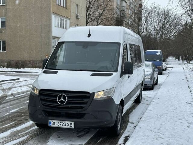 Белый Мерседес Sprinter, объемом двигателя 2.2 л и пробегом 441 тыс. км за 23800 $, фото 1 на Automoto.ua
