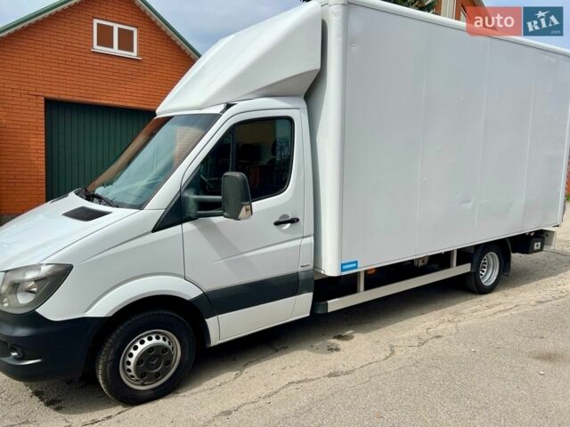 Белый Мерседес Sprinter, объемом двигателя 2.2 л и пробегом 207 тыс. км за 26999 $, фото 4 на Automoto.ua