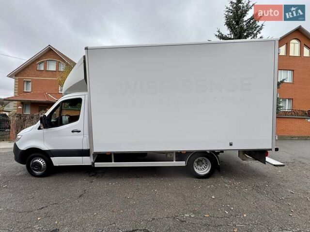 Белый Мерседес Sprinter, объемом двигателя 2.2 л и пробегом 192 тыс. км за 29300 $, фото 3 на Automoto.ua