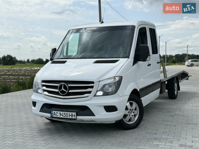 Белый Мерседес Sprinter, объемом двигателя 3.23 л и пробегом 470 тыс. км за 27800 $, фото 118 на Automoto.ua
