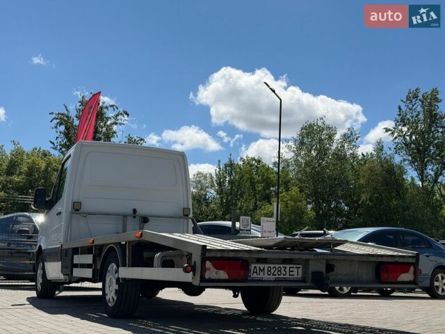 Белый Мерседес Sprinter, объемом двигателя 2.2 л и пробегом 395 тыс. км за 17555 $, фото 18 на Automoto.ua