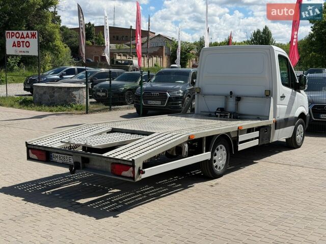 Белый Мерседес Sprinter, объемом двигателя 2.2 л и пробегом 395 тыс. км за 17555 $, фото 13 на Automoto.ua