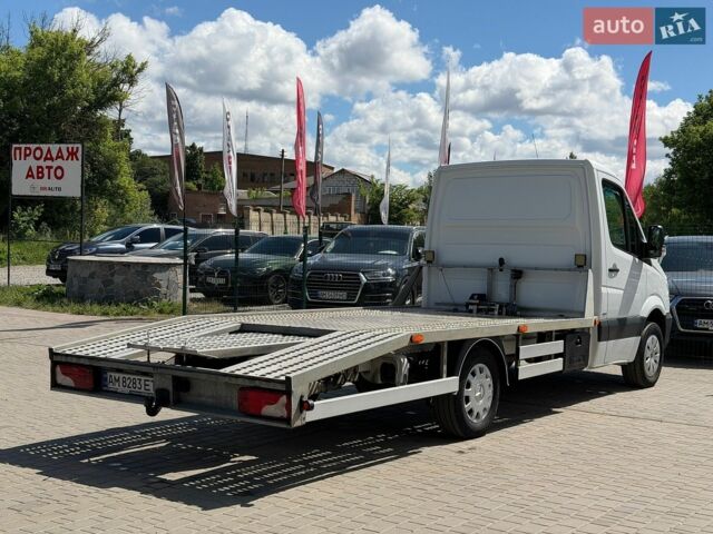 Белый Мерседес Sprinter, объемом двигателя 2.2 л и пробегом 395 тыс. км за 17555 $, фото 12 на Automoto.ua