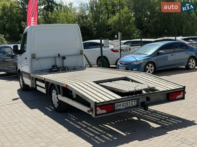 Белый Мерседес Sprinter, объемом двигателя 2.2 л и пробегом 395 тыс. км за 17555 $, фото 17 на Automoto.ua