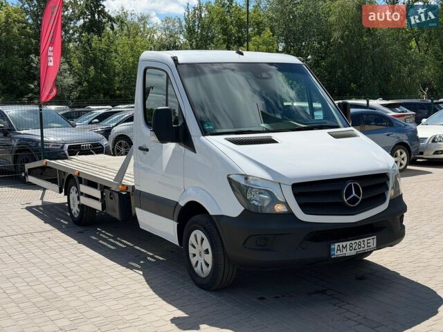 Белый Мерседес Sprinter, объемом двигателя 2.2 л и пробегом 395 тыс. км за 17555 $, фото 9 на Automoto.ua