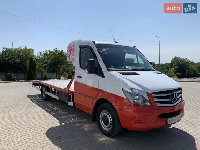 Белый Мерседес Sprinter, объемом двигателя 3 л и пробегом 350 тыс. км за 26300 $, фото 2 на Automoto.ua