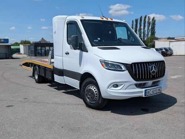 Білий Мерседес Sprinter, об'ємом двигуна 2.99 л та пробігом 76 тис. км за 49500 $, фото 2 на Automoto.ua