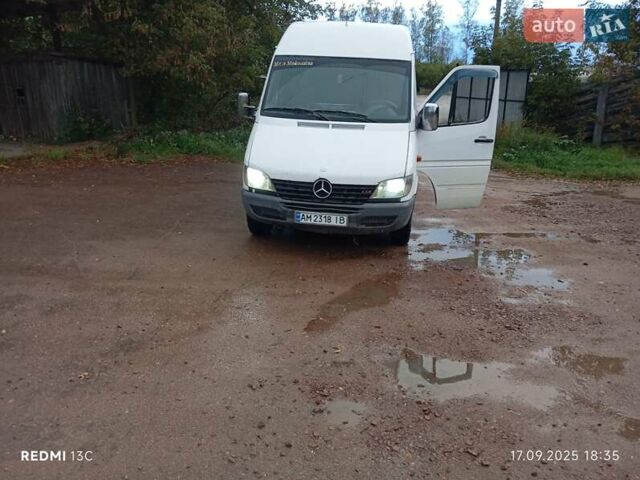Білий Мерседес Sprinter, об'ємом двигуна 2.69 л та пробігом 280 тис. км за 10300 $, фото 13 на Automoto.ua