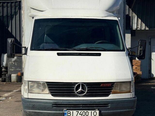 Белый Мерседес Sprinter, объемом двигателя 2.87 л и пробегом 645 тыс. км за 7200 $, фото 1 на Automoto.ua