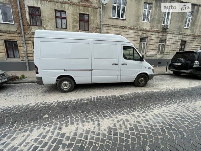 Белый Мерседес Sprinter, объемом двигателя 2.1 л и пробегом 620 тыс. км за 5900 $, фото 1 на Automoto.ua