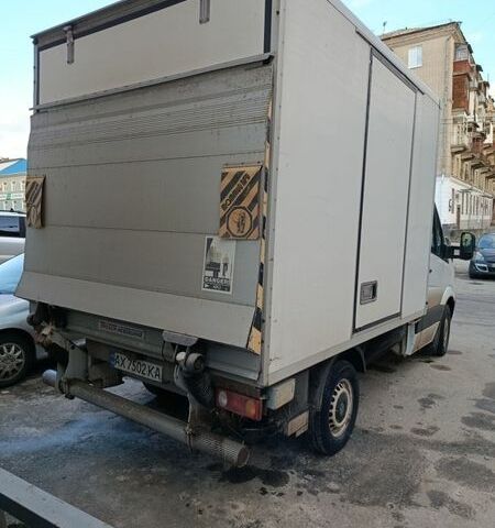 Белый Мерседес Sprinter, объемом двигателя 2.2 л и пробегом 400 тыс. км за 12000 $, фото 1 на Automoto.ua