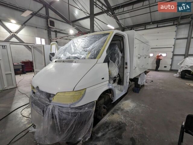 Білий Мерседес Sprinter, об'ємом двигуна 2.1 л та пробігом 574 тис. км за 7500 $, фото 30 на Automoto.ua
