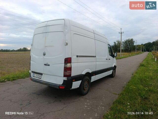 Белый Мерседес Sprinter, объемом двигателя 2.15 л и пробегом 445 тыс. км за 6800 $, фото 1 на Automoto.ua