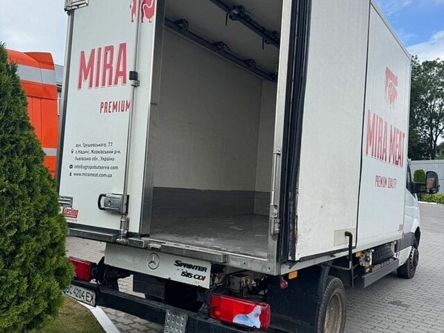 Белый Мерседес Sprinter, объемом двигателя 2.15 л и пробегом 600 тыс. км за 14800 $, фото 1 на Automoto.ua