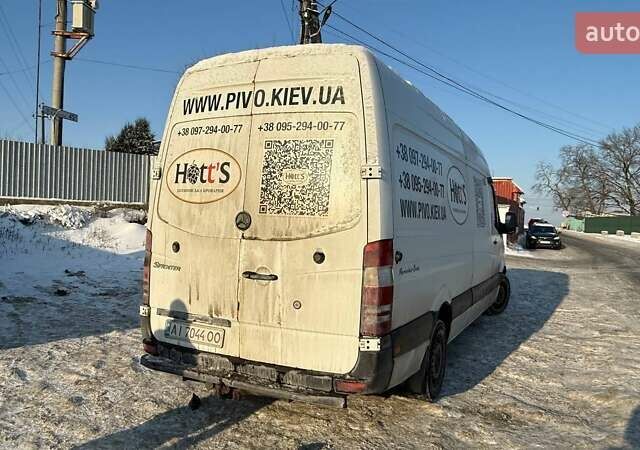 Белый Мерседес Sprinter, объемом двигателя 2.15 л и пробегом 646 тыс. км за 10200 $, фото 5 на Automoto.ua