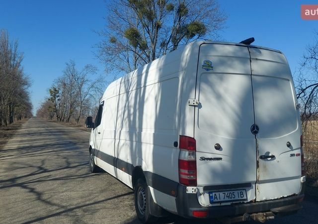 Білий Мерседес Sprinter, об'ємом двигуна 2.15 л та пробігом 444 тис. км за 10000 $, фото 2 на Automoto.ua