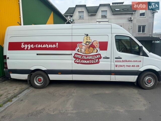 Белый Мерседес Sprinter, объемом двигателя 2.14 л и пробегом 608 тыс. км за 14500 $, фото 1 на Automoto.ua