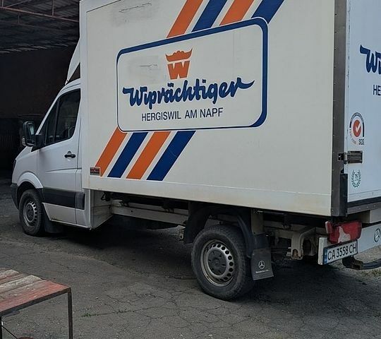 Білий Мерседес Sprinter, об'ємом двигуна 2.14 л та пробігом 340 тис. км за 13500 $, фото 7 на Automoto.ua