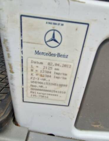 Білий Мерседес Sprinter, об'ємом двигуна 2.14 л та пробігом 950 тис. км за 16000 $, фото 21 на Automoto.ua
