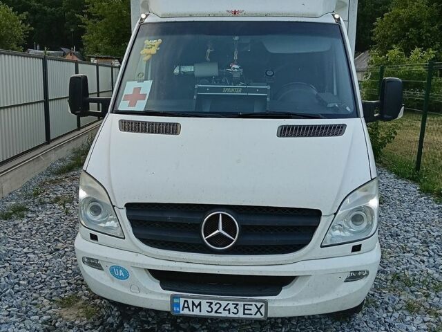 Белый Мерседес Sprinter, объемом двигателя 3 л и пробегом 550 тыс. км за 44000 $, фото 31 на Automoto.ua