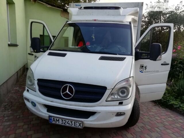 Белый Мерседес Sprinter, объемом двигателя 3 л и пробегом 550 тыс. км за 44000 $, фото 1 на Automoto.ua