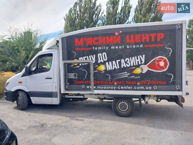 Белый Мерседес Sprinter, объемом двигателя 2.69 л и пробегом 420 тыс. км за 14500 $, фото 1 на Automoto.ua